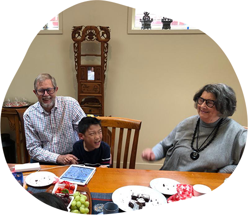 communicating happily